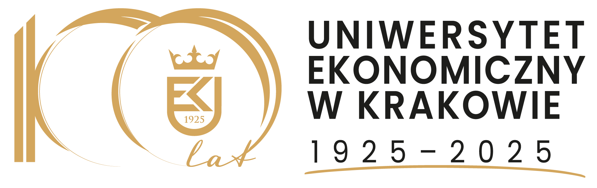 100-lat-UEK-logo-poziom